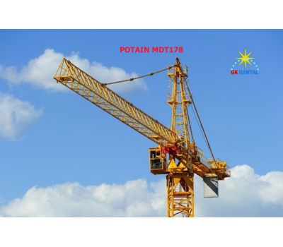 THUÊ CẦN CẨU THÁP 8 TẤN POTAIN MDT-178